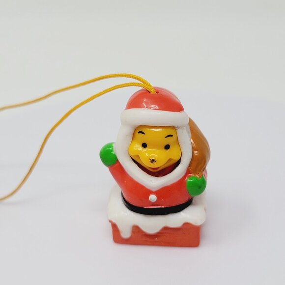 Winnie The Pooh Peek-A-Pooh SANTA Pooh Phone Charm Xmas Series #10 *read* - Picture 1 of 2